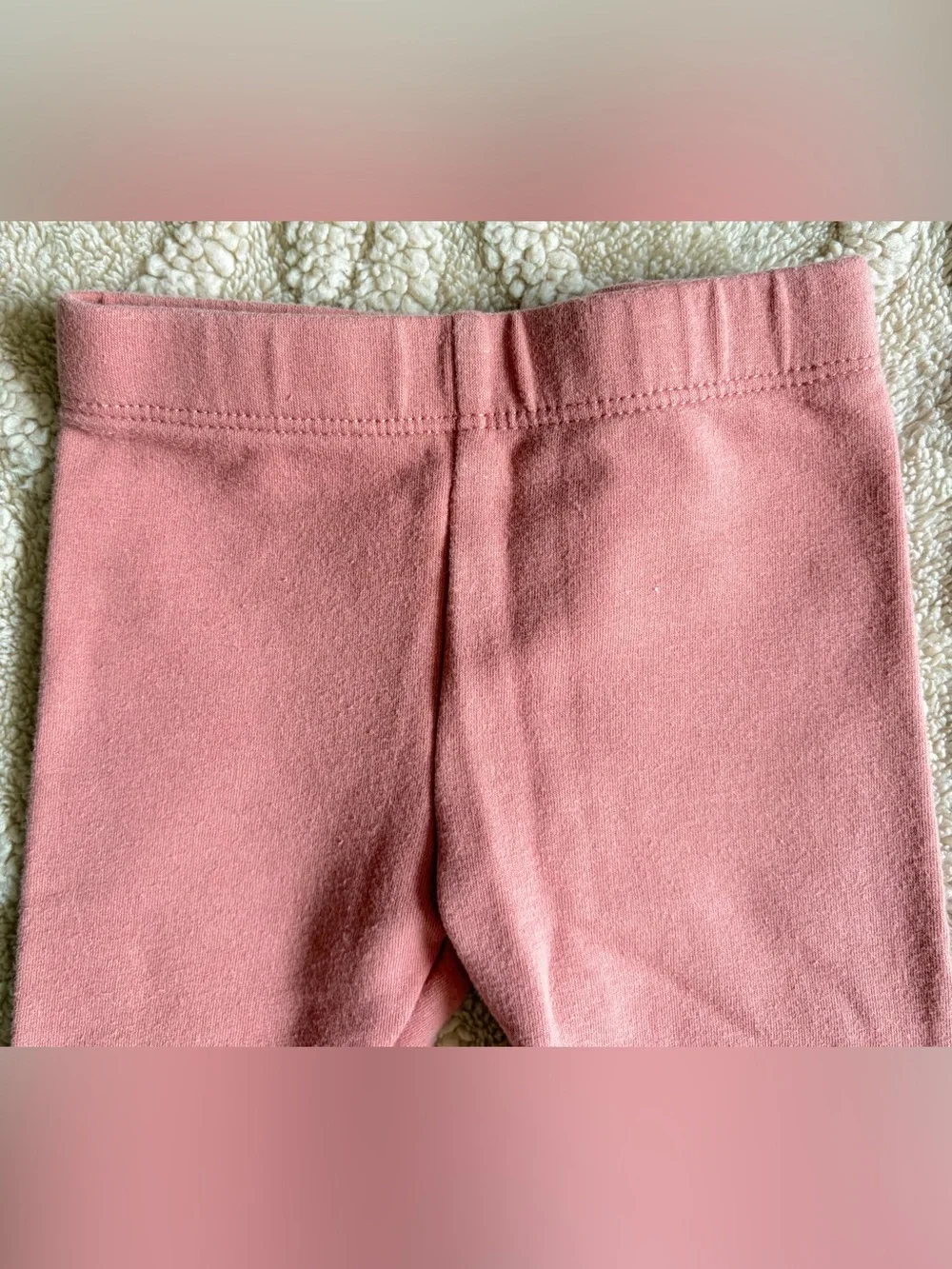 Catherine Malandrino Baby Girl 3-6M Outfit - Bodysuit Pants & Fuzzy Vest 3pc Set